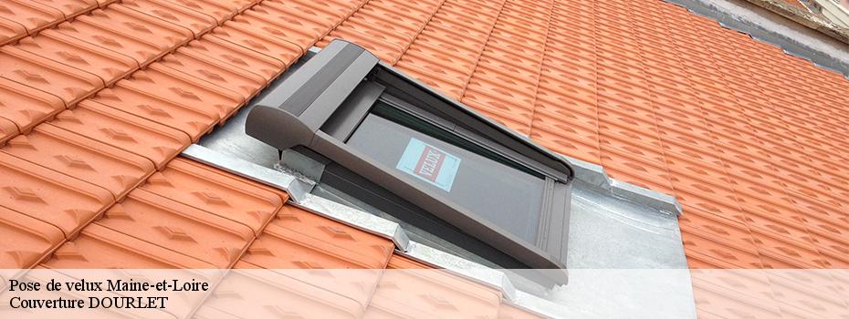 Pose de velux 49 Maine-et-Loire  Couverture DOURLET 