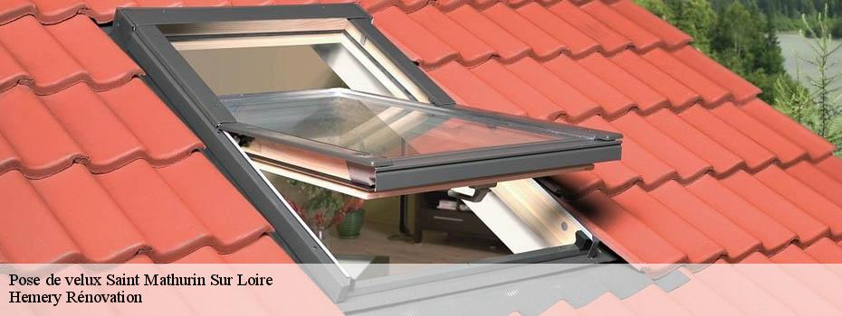 Pose de velux  saint-mathurin-sur-loire-49250 Hemery Rénovation 