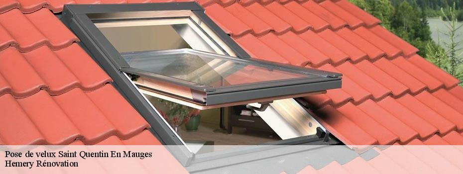 Pose de velux  saint-quentin-en-mauges-49110 Hemery Rénovation 