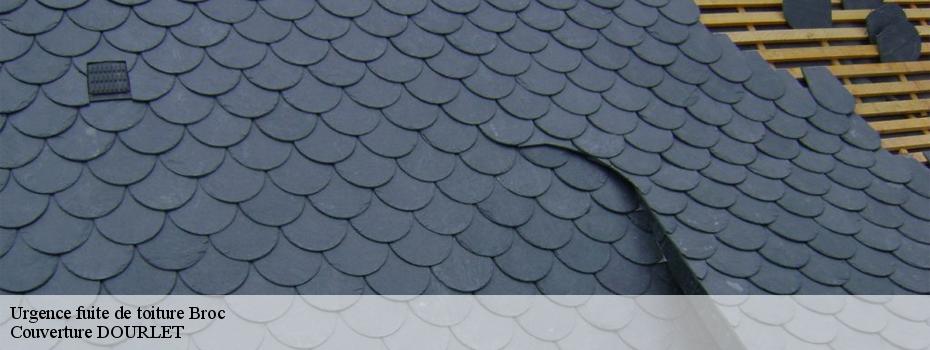 Urgence fuite de toiture  broc-49490 Couverture DOURLET 