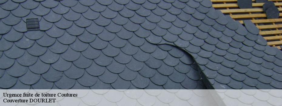 Urgence fuite de toiture coutures-49320 Couverture DOURLET