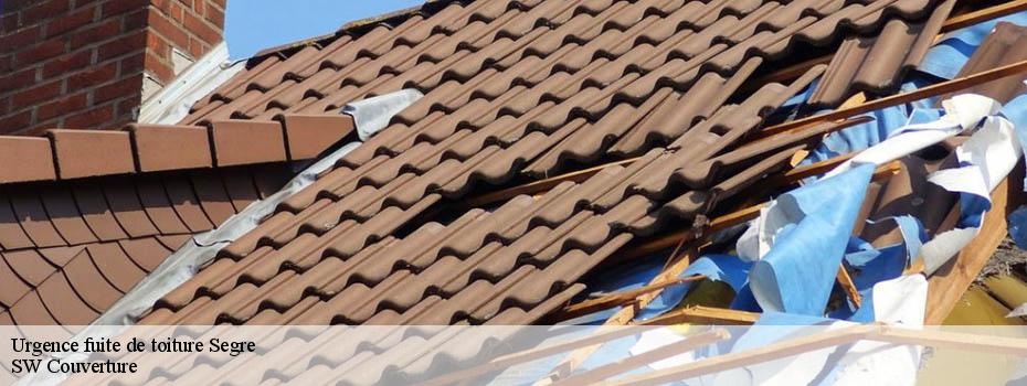 Urgence fuite de toiture segre-49500 SW Couverture