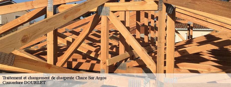 Traitement et changement de charpente  chaze-sur-argos-49500 Couverture DOURLET 
