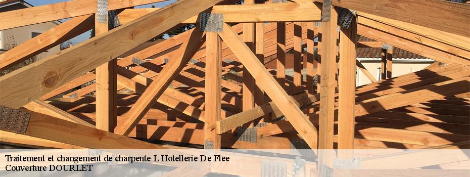 Traitement et changement de charpente  l-hotellerie-de-flee-49500 Couverture DOURLET 