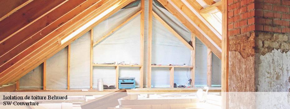 Isolation de toiture behuard-49170 SW Couverture