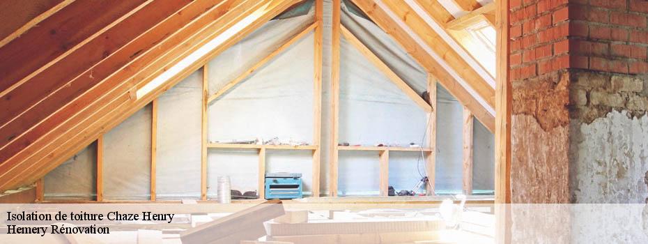 Isolation de toiture  chaze-henry-49860 Klin Habitat