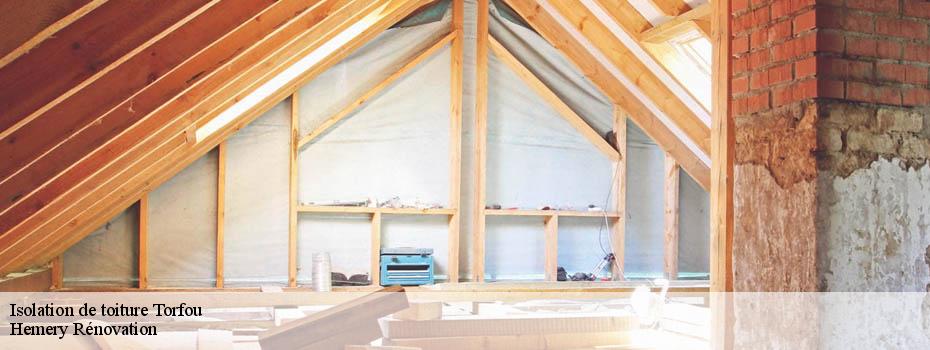 Isolation de toiture  torfou-49660 Klin Habitat