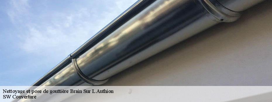 Nettoyage et pose de gouttière brain-sur-l-authion-49800 SW Couverture