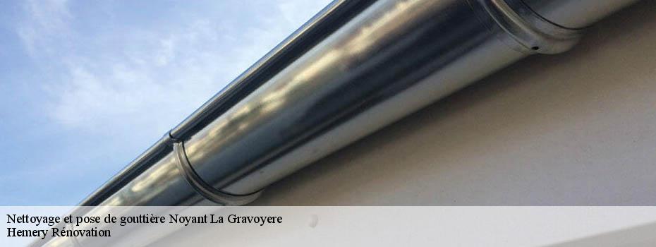 Nettoyage et pose de gouttière  noyant-la-gravoyere-49520 Hemery Rénovation 