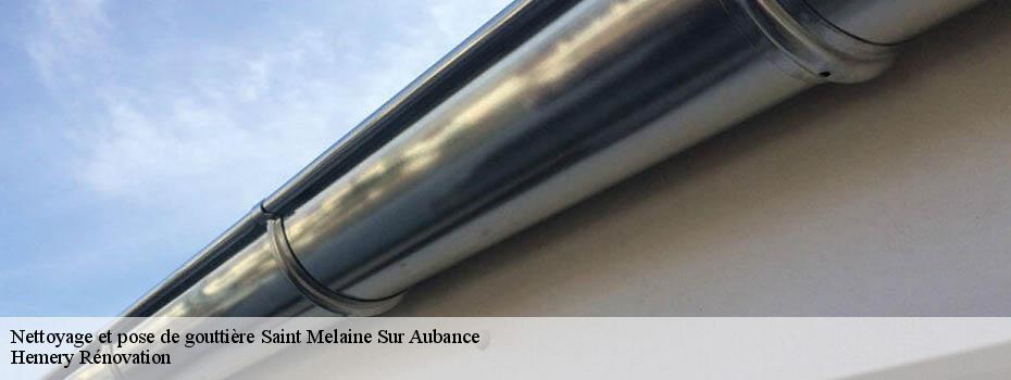Nettoyage et pose de gouttière  saint-melaine-sur-aubance-49610 Hemery Rénovation 