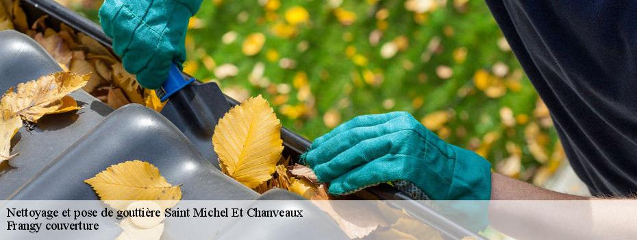 Nettoyage et pose de gouttière  saint-michel-et-chanveaux-49420 Frangy couverture
