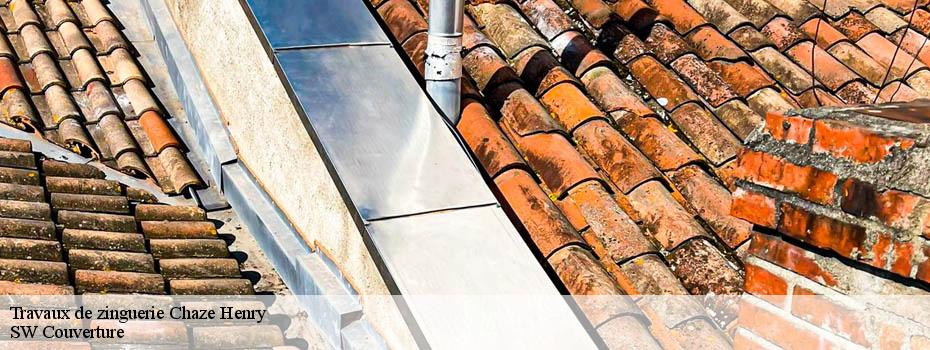 Travaux de zinguerie chaze-henry-49860 SW Couverture